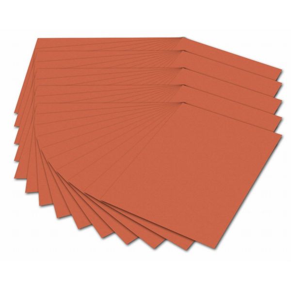 Folia Fotokarton 300g/m² orange DIN A4 50 Blatt