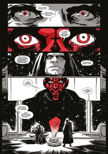 Produktbild: Star Wars Comics: Darth Maul - Schwarz, Wei&szlig; & Rot Deluxe
