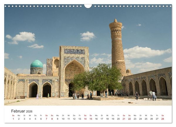 Produktbild: Usbekistan (Wandkalender 2026 DIN A3 quer), CALVENDO Monatskalender