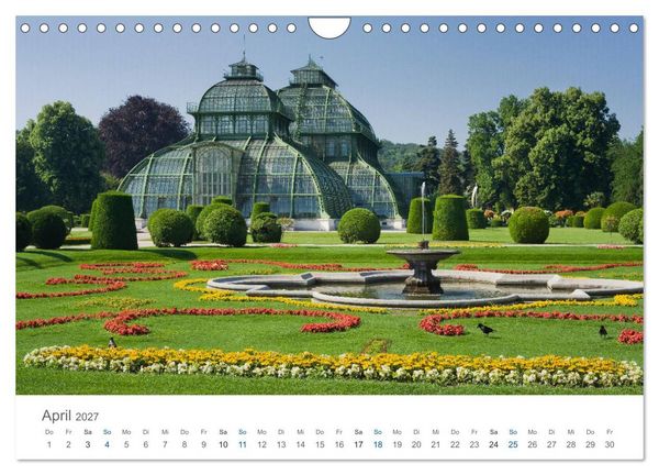Produktbild: Traumhaftes Wien 2027 (Wandkalender 2027 DIN A4 quer), CALVENDO Monatskalender