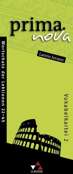 prima.nova Latein lernen / prima.nova Vokabelkartei 2, Sonstige von Christian Zitzl, Buchner, C.C., 978-3-7661-7978-4