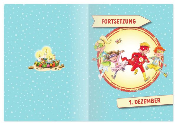 Produktbild: Die vier Superhelden l&ouml;sen den Weihnachtsfall