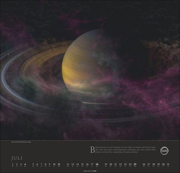 Produktbild: Stephen Hawking Kalender 2027 - Mein Universum