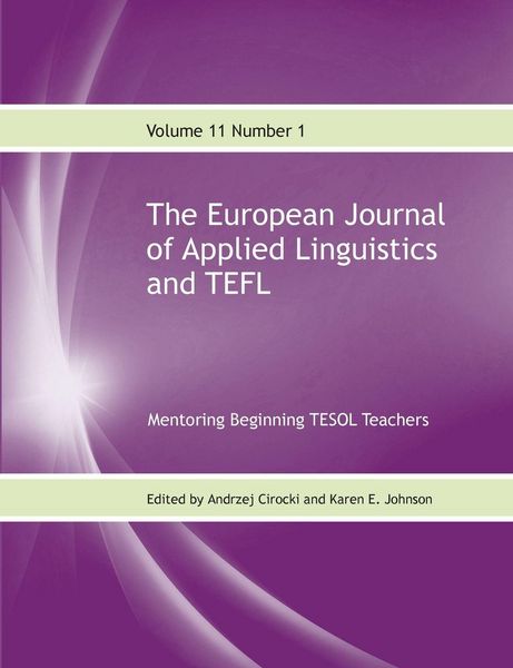 Produktbild: The European Journal of Applied Linguistics and TEFL Volume 11 Number 1