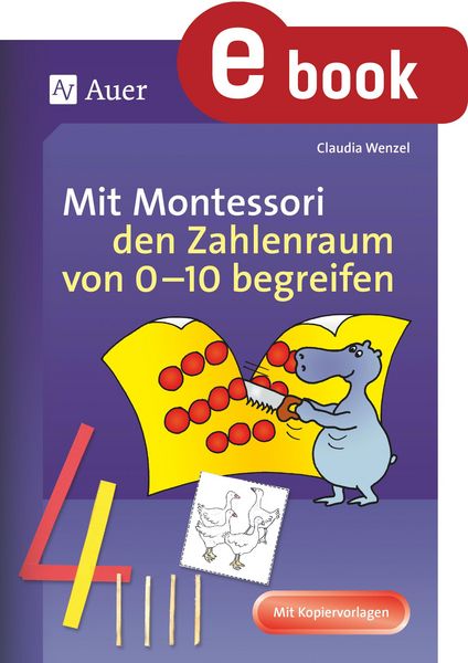 Produktbild: Mit Montessori den Zahlenraum von 0-10 begreifen