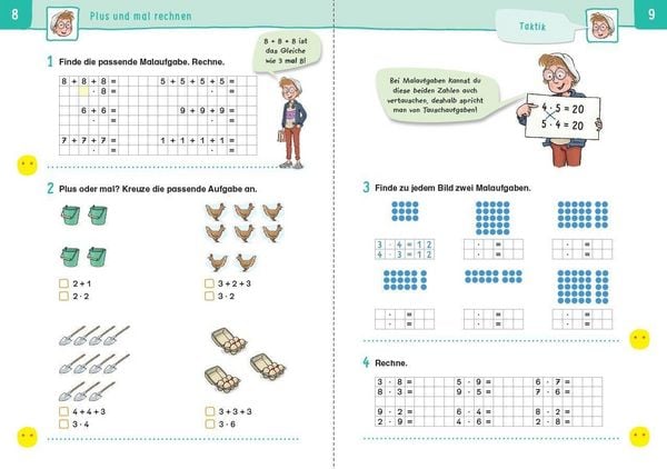 Produktbild: &Uuml;bungsheft Mathematik - Einmaleins 2./3. Klasse