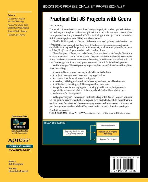 Produktbild: Practical Ext JS Projects with Gears