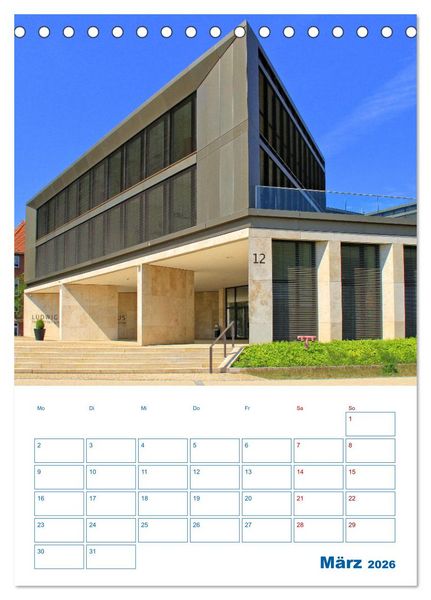 Produktbild: Residenzstadt Schwerin - Mecklenburg-Vorpommern - Terminplaner (Tischkalender 2026 DIN A5 hoch), CALVENDO Monatskalender