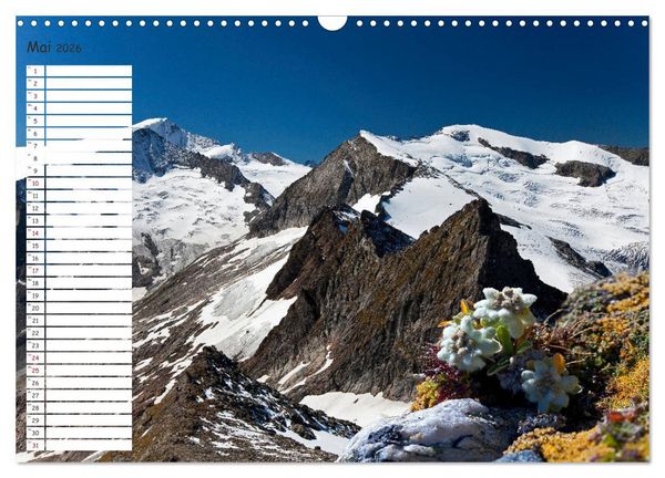 Produktbild: Der Gro&szlig;venediger 3666m (Wandkalender 2026 DIN A3 quer), CALVENDO Monatskalender