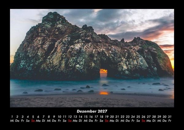 Produktbild: Landschaftskalender 2027 Fotokalender DIN A3