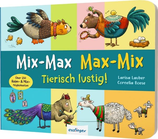 Mix-Max Max-Mix: Tierisch Lustig!, Gebundene Ausgabe von Cornelia Boese, Esslinger in der Thienemann-Esslinger Verlag GmbH, 9783480238774