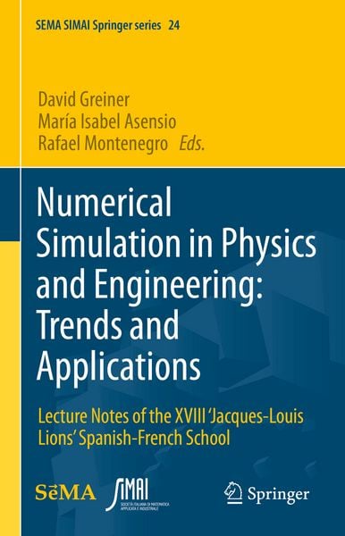 Produktbild: Numerical Simulation in Physics and Engineering: Trends and Applications