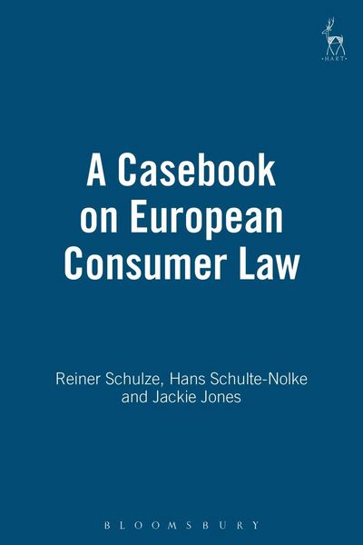 Produktbild: A Casebook on European Consumer Law