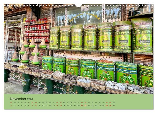 Produktbild: Marrakesch Eine Stadt aus 1001 Nacht (Wandkalender 2026 DIN A3 quer), CALVENDO Monatskalender