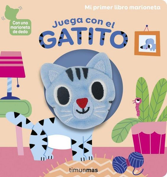 Produktbild: Juega con el gatito : libro marioneta