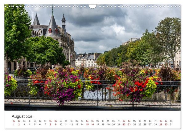 Produktbild: Die Bretagne - Traumpfade (Wandkalender 2026 DIN A3 quer), CALVENDO Monatskalender