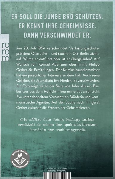 Produktbild: Ein Pr&auml;sident verschwindet