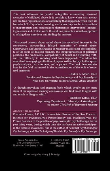 Produktbild: Construction and Reconstruction of Memory