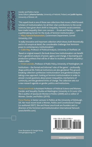 Produktbild: Gender, Politics and Institutions