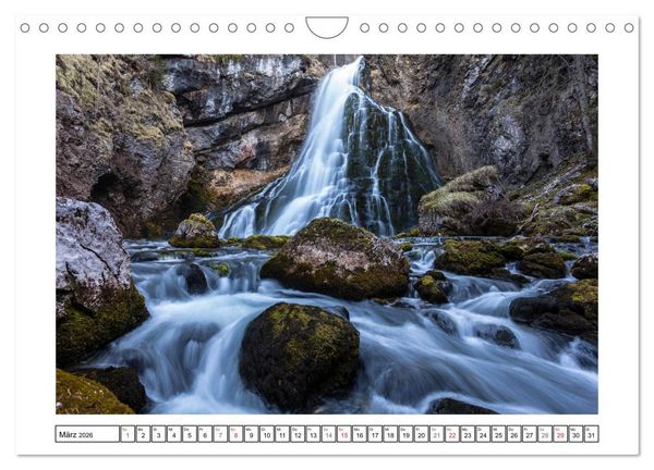 Produktbild: Geheimnisvolle Alpen (Wandkalender 2026 DIN A4 quer), CALVENDO Monatskalender