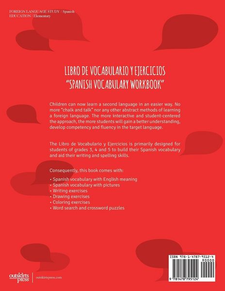 Produktbild: Libro de Vocabulario y Ejercicios
