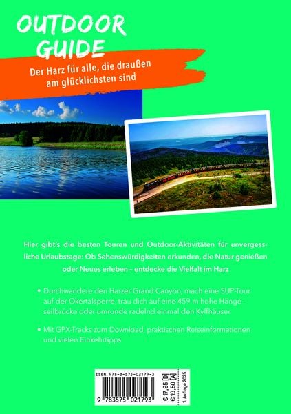 Produktbild: Marco Polo Outdoor Guide Reisef&uuml;hrer Harz