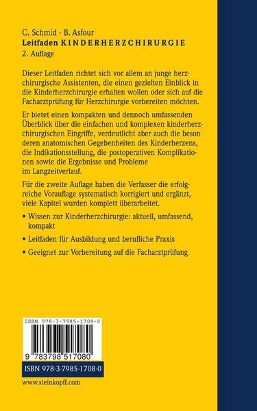 Leitfaden Kinderherzchirurgie