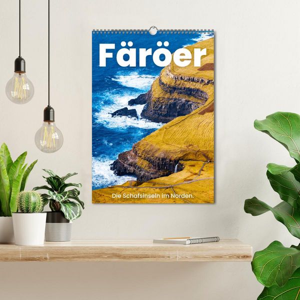Produktbild: F&auml;r&ouml;er - Die Schafsinseln im Norden. (Wandkalender 2026 DIN A3 hoch), CALVENDO Monatskalender
