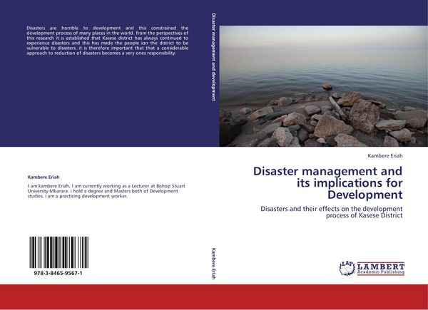 Produktbild: Disaster management and its implications for Development