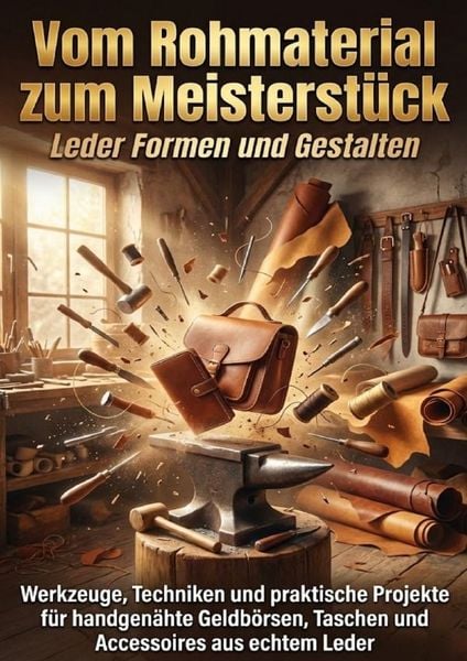 Produktbild: Vom Rohmaterial zum Meisterst&uuml;ck: Leder Formen und Gestalten