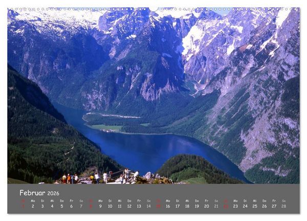 Produktbild: Zauberhaftes Berchtesgadener Land (hochwertiger Premium Wandkalender 2026 DIN A2 quer), Kunstdruck in Hochglanz