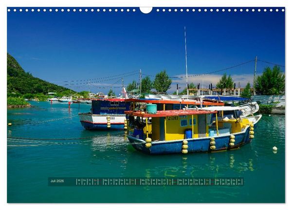 Produktbild: Seychellen - Inselparadiese Mah&eacute; La Digue Praslin (Wandkalender 2026 DIN A3 quer), CALVENDO Monatskalender