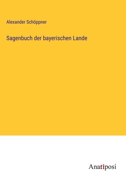 Produktbild: Sagenbuch der bayerischen Lande
