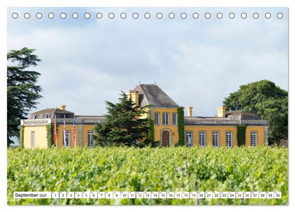 Produktbild: Momente einer Reise - Franz&ouml;sische Atlantikk&uuml;ste (Tischkalender 2027 DIN A5 quer), CALVENDO Monatskalender