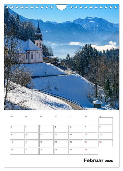 Produktbild: Vier Jahreszeiten im Berchtesgadener Land (Wandkalender 2026 DIN A4 hoch), CALVENDO Monatskalender