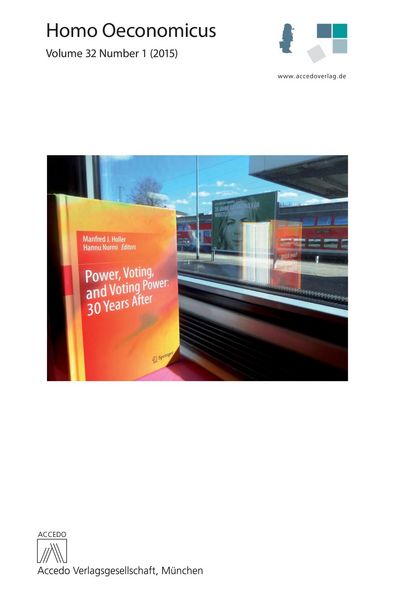 Produktbild: Homo Oeconomicus 32 (1)