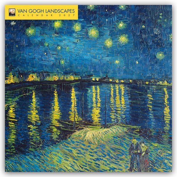Produktbild: Vincent van Gogh &ndash; Landschaften 2027&ndash; Original Flame Tree Publishing-Kalender [Kalender]