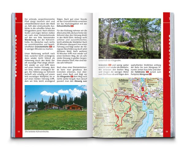 Produktbild: KOMPASS Wanderf&uuml;hrer K&ouml;nigssee, Nationalpark Berchtesgaden, Watzmann, 42 Touren