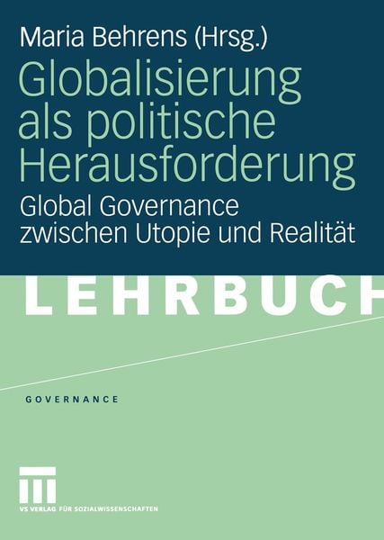 Produktbild: Globalisierung als politische Herausforderung