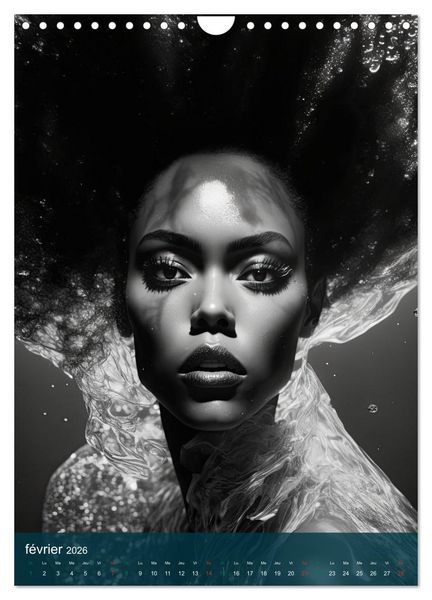 Produktbild: Femmes Aquatiques (Calendrier mural 2026 DIN A4 horizontal), CALVENDO calendrier mensuel