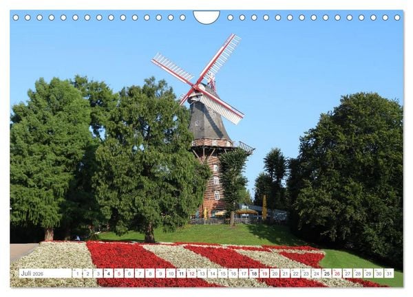 Produktbild: Bremen Heute (Wandkalender 2026 DIN A4 quer), CALVENDO Monatskalender