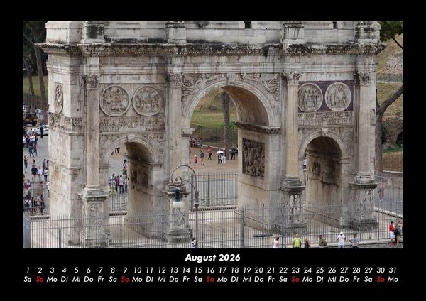 Produktbild: Sensation Italien 2026 Fotokalender DIN A3