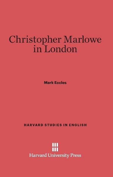 Produktbild: Christopher Marlowe in London