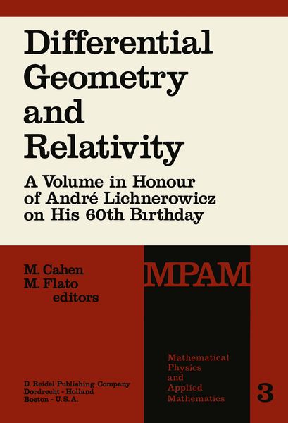 Produktbild: Differential Geometry and Relativity