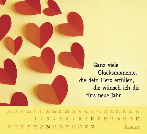 Produktbild: Mini-Kalender 2027: Der kleine Gl&uuml;ckskalender