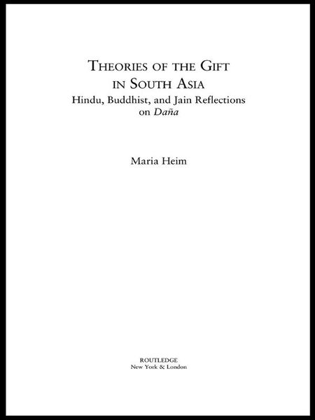 Produktbild: Theories of the Gift in South Asia
