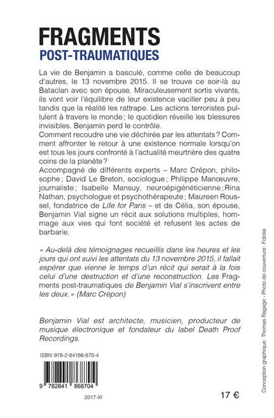 Produktbild: Fragments post-traumatiques : vie continue