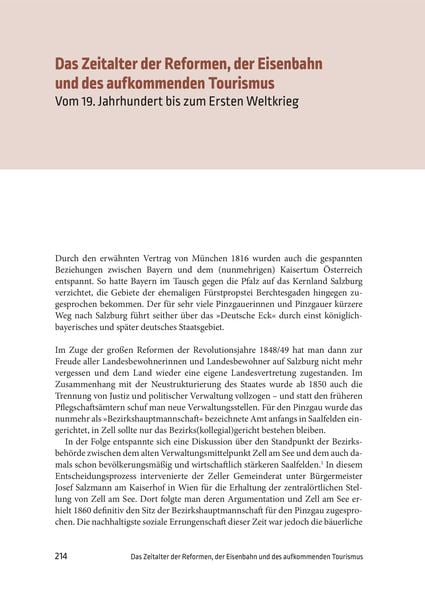 Produktbild: Geschichte des Pinzgaus