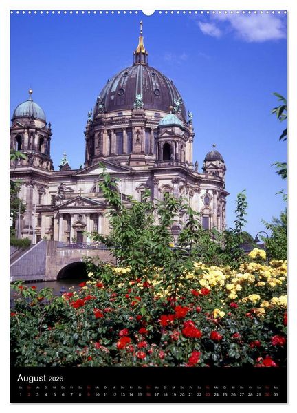 Produktbild: Weltstadt Berlin (Wandkalender 2026 DIN A2 hoch), CALVENDO Monatskalender