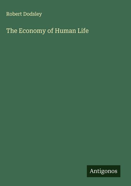 Produktbild: The Economy of Human Life